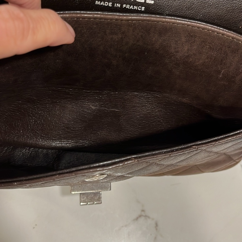Chanel Double Flap Lambskin leather bag - Picture 9 of 14